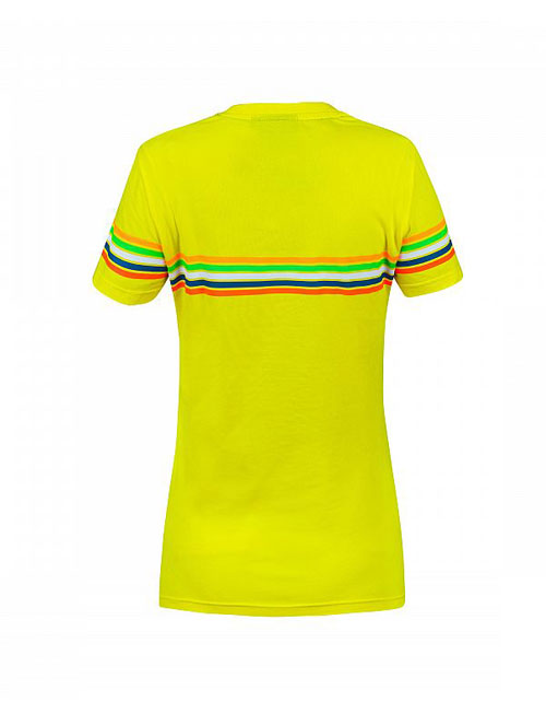 VRWTS307001_VALENTINO_ROSSI_LADIES_THE_DOCTOR_46_TSHIRT_YELLOW_BV