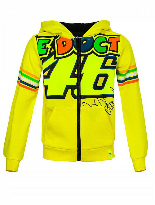 VRKFL308001_VALENTINO_ROSSI_KIDS_THE_DOCTOR_HOODIE_YELLOW