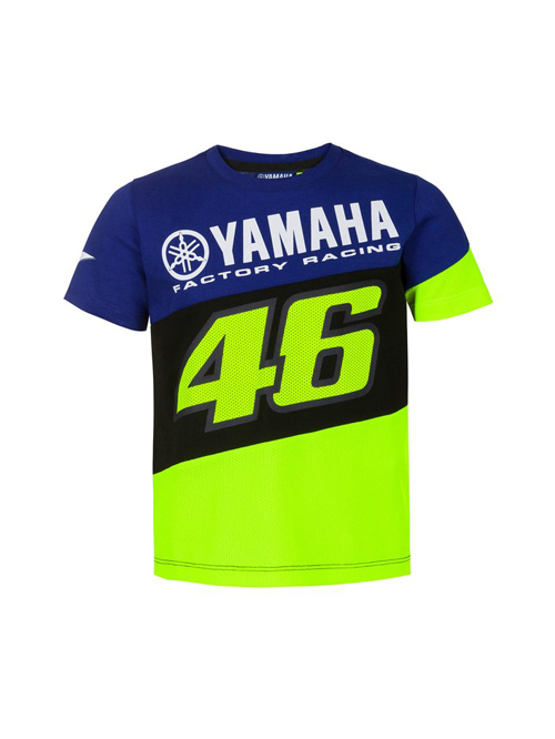 New Official Valentino Rossi VR46 Dual Yamaha Kids TShirt YDKTS 166009